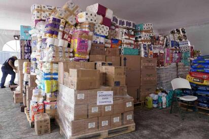 La UNAM reunió 65 toneladas de ayuda humanitaria para Venezuela tras los sismos del 24 de junio, distribuidas mediante coordinación con autoridades mexicanas