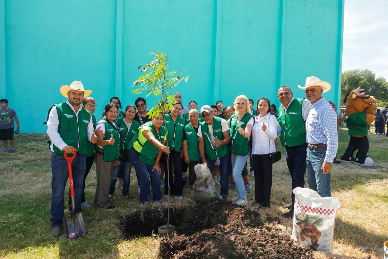 Múzquiz se suma a reforestación “Verde Verde Coahuila 2026”