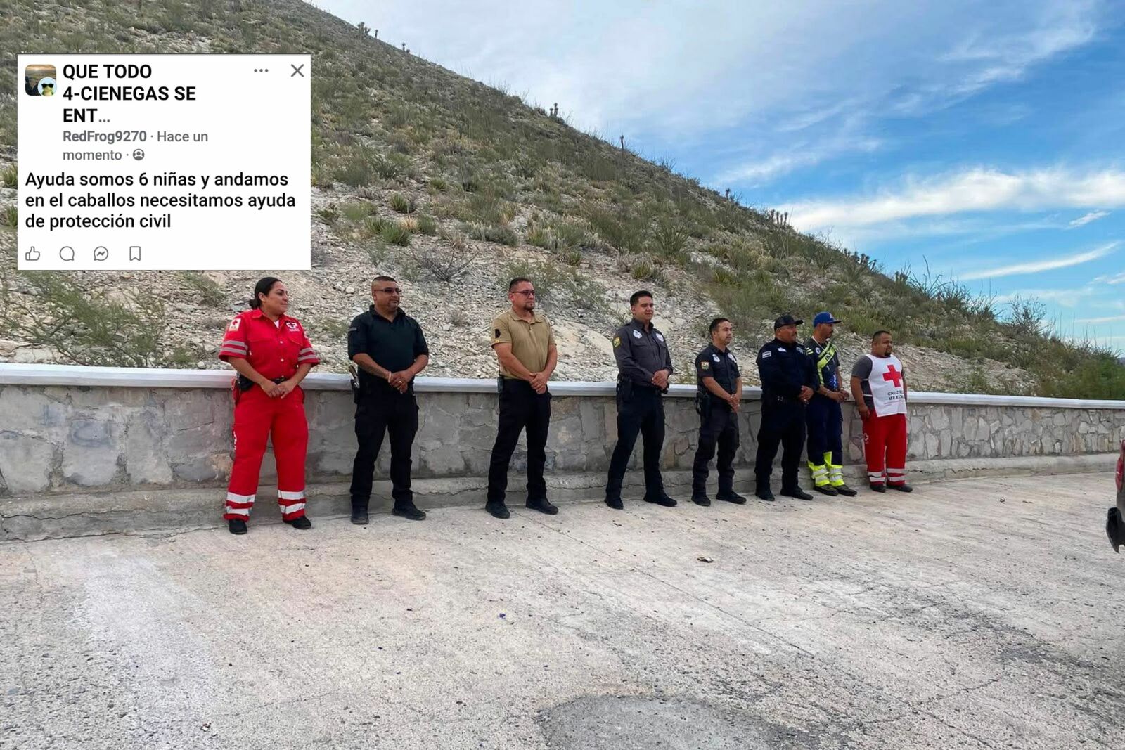 Falsa alerta moviliza a cuerpos de rescate en Cuatro Ciénegas 