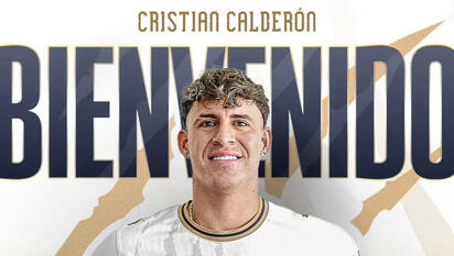 Pumas anuncia fichaje de Cristian Calderón para el Apertura 2026