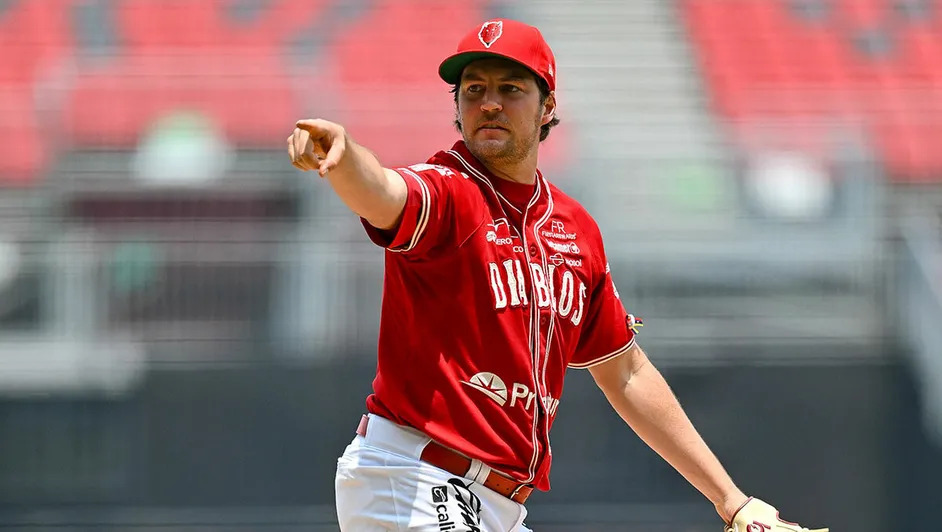 Trevor Bauer sufre derrota en su regreso a la LMB con Diablos Rojos