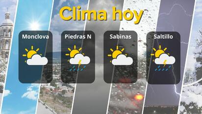 Coahuila enfrentará temperaturas de hasta 39 °C y chubascos aislados