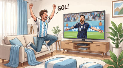 Qué ocurre en el cerebro cuando gritamos un gol agónico de la Selección