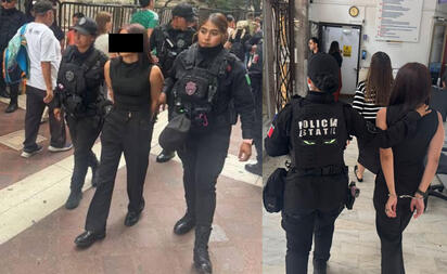 Mujer es detenida tras presentar copias de INE de distintas personas en Hacienda