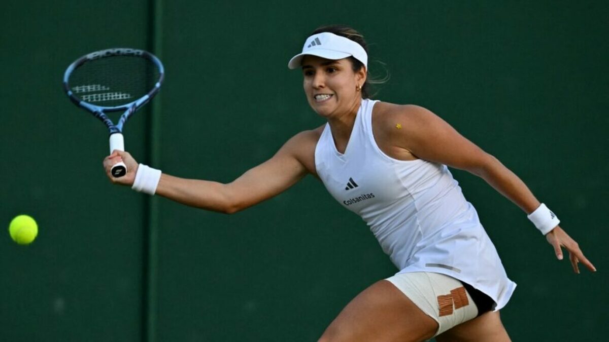 Camila Osorio queda eliminada en dobles de Wimbledon 2026