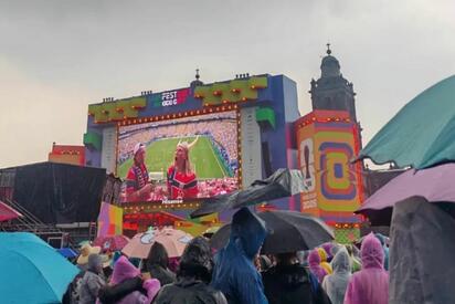 Tormenta eléctrica interrumpe el Fan Fest previo al México vs Inglaterra