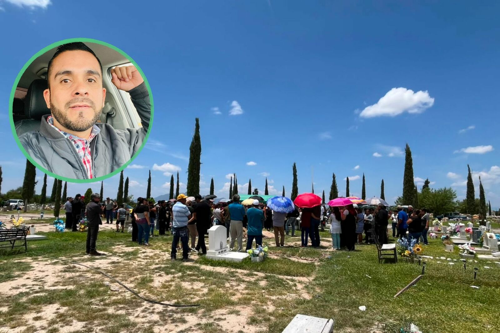 Dan el último adiós al profesor Jesús Guadalupe Peña en medio de muestras de cariño y respeto