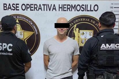Autoridades de Sonora detuvieron en Hermosillo a un ciudadano estadounidense requerido por la justicia de Estados Unidos por presuntos delitos relacionados