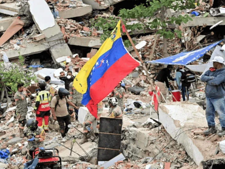 Sube a 3 mil 342 víctimas de los dos sismos en Venezuela