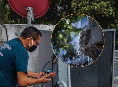 Hasta 600 litros: El agua del aire acondicionado que puedes ahorrar