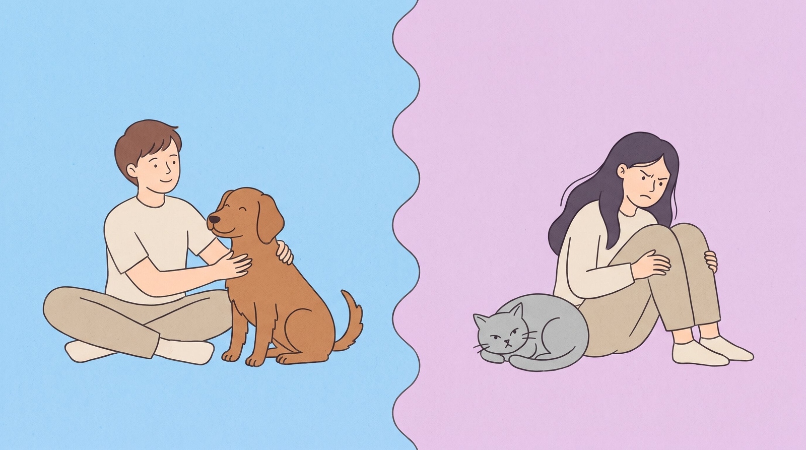 ¿Las mascotas reducen el estrés?: un nuevo estudio plantea que los animales no alivian las tensiones