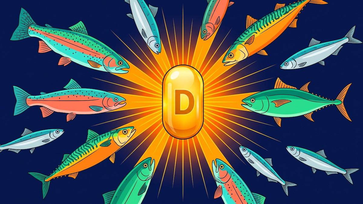 Los pescados que más vitamina D aportan al organismo