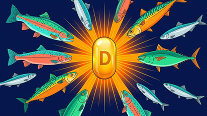 Los pescados que más vitamina D aportan al organismo