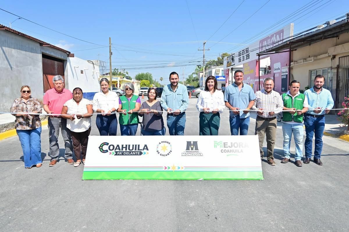 Carlos Villarreal continúa fortaleciendo infraestructura de Monclova