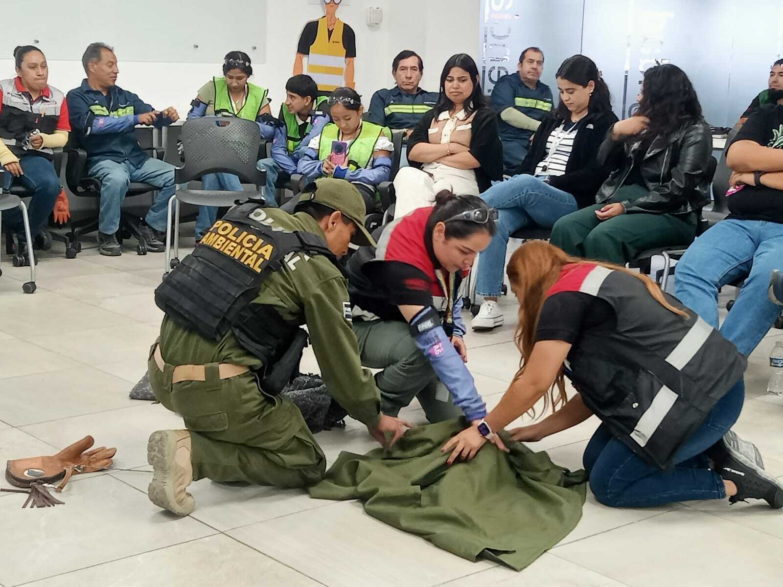 La Policía Ambiental capacita a empresas en manejo de fauna silvestre