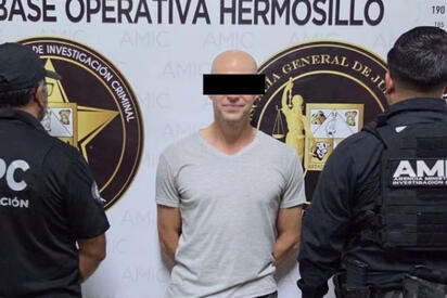 Arrestan en Sonora a prófugo de EU acusado de tráfico de fentanilo
