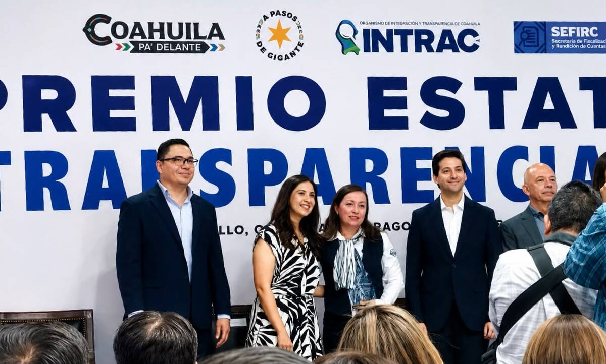 SIMAS Monclova-Frontera obtiene Premio Estatal de Transparencia Coahuila 2026