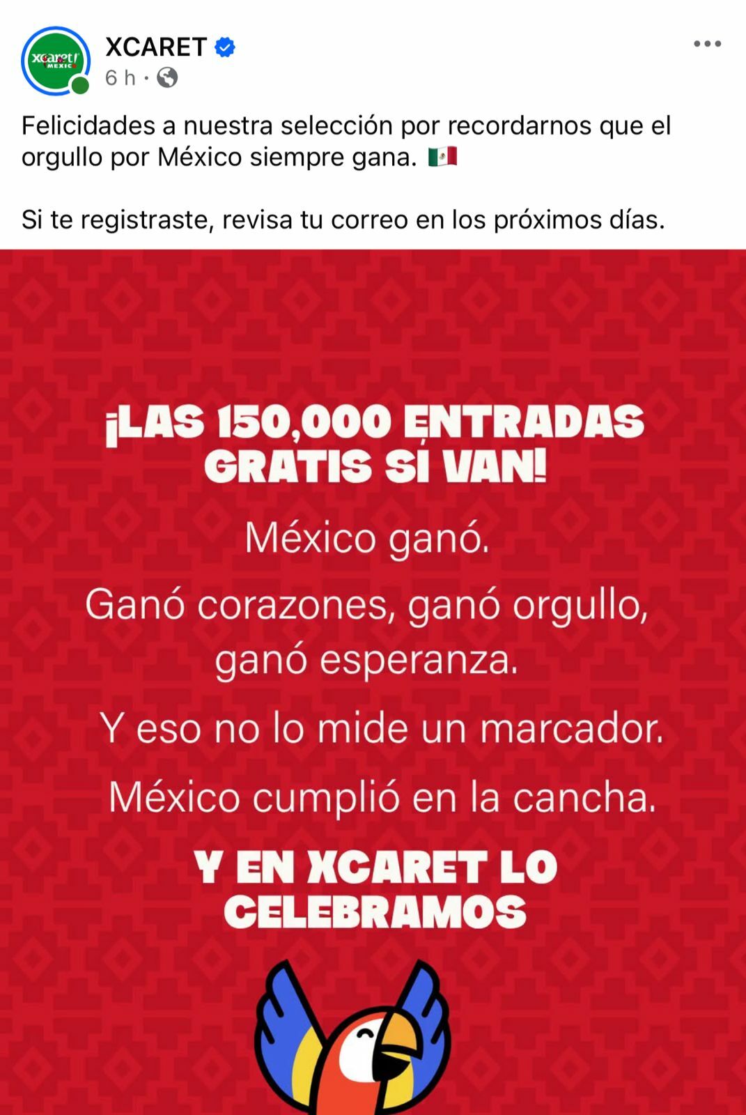 Regalo de entradas a Xcaret aún no impacta en reservaciones desde Piedras Negras