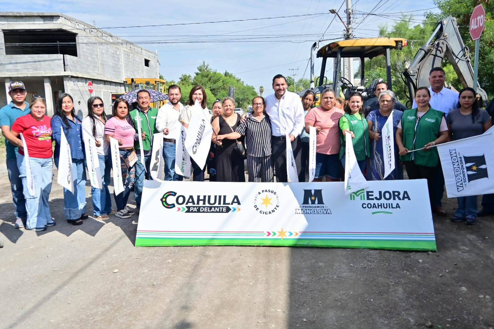 Inician obras de pavimentación en la colonia José de las Fuentes