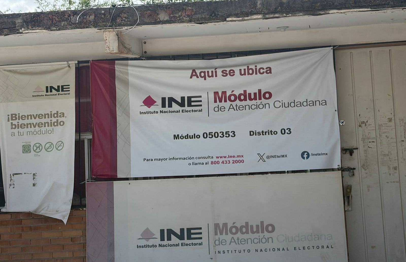 Módulo del INE en Sabinas mantiene atención hasta el 17 de julio