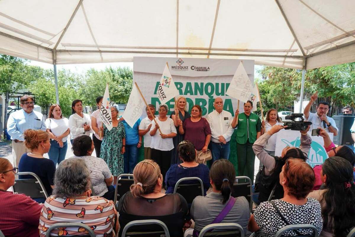 Múzquiz inicia rehabilitación del canal pluvial en colonia Obrera de Villa de Palaú