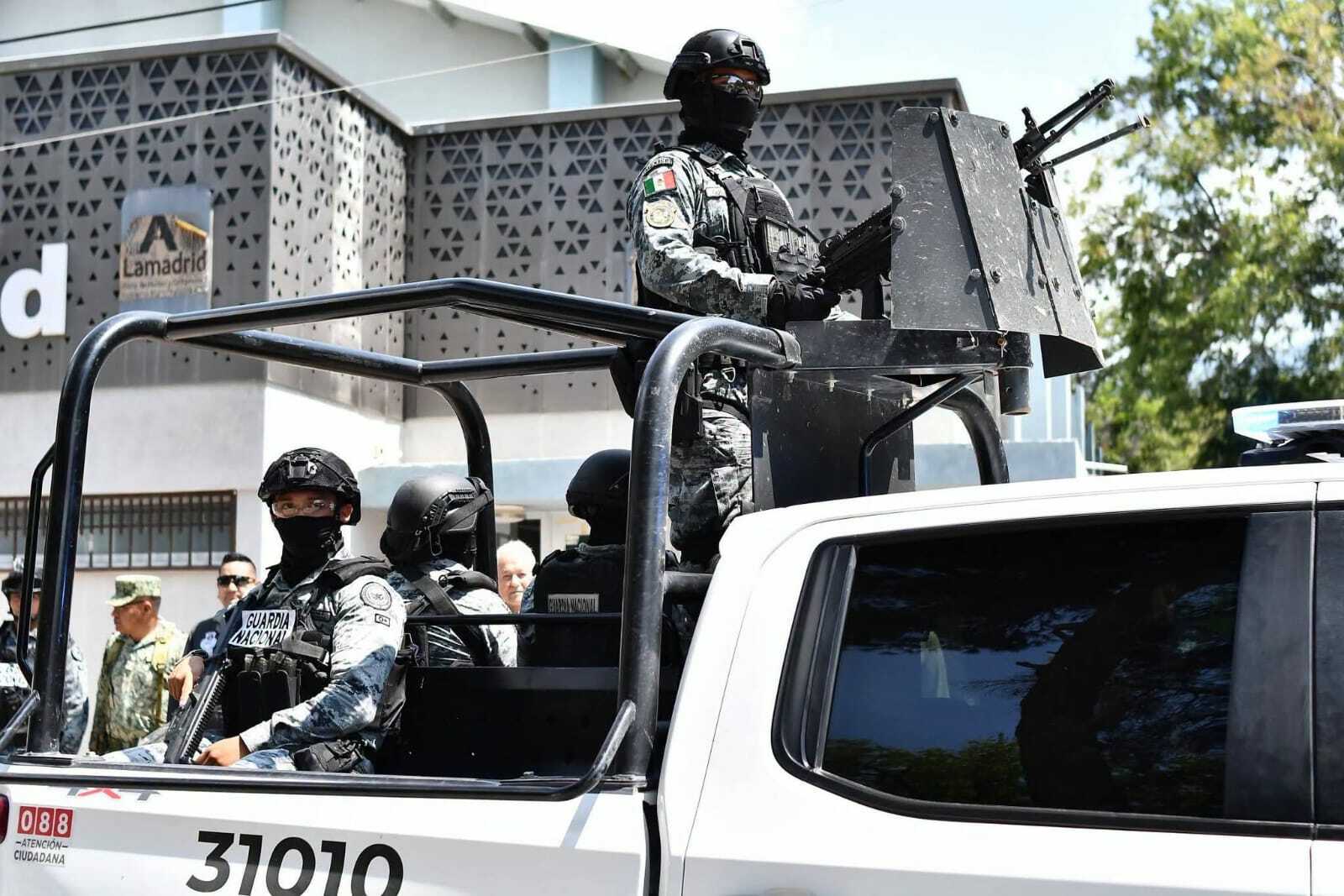 Despliegan operativo "Limpia: Seguridad, Orden y Respeto" tras Mesa Interregional de La Paz en La Madrid