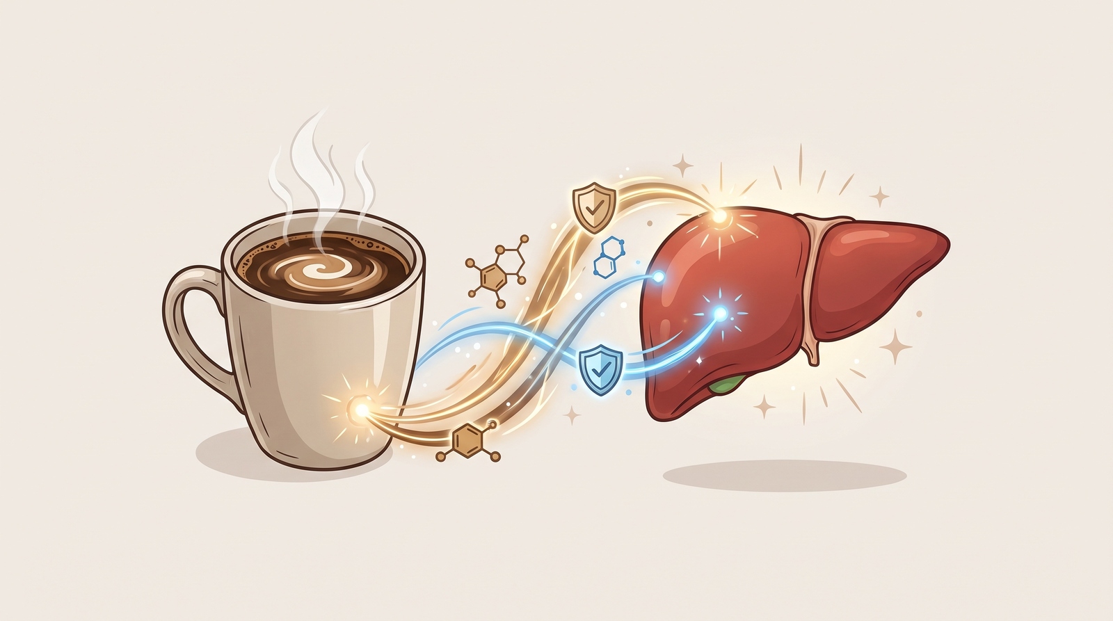 Beber café puede reducir tu riesgo de enfermedad hepática