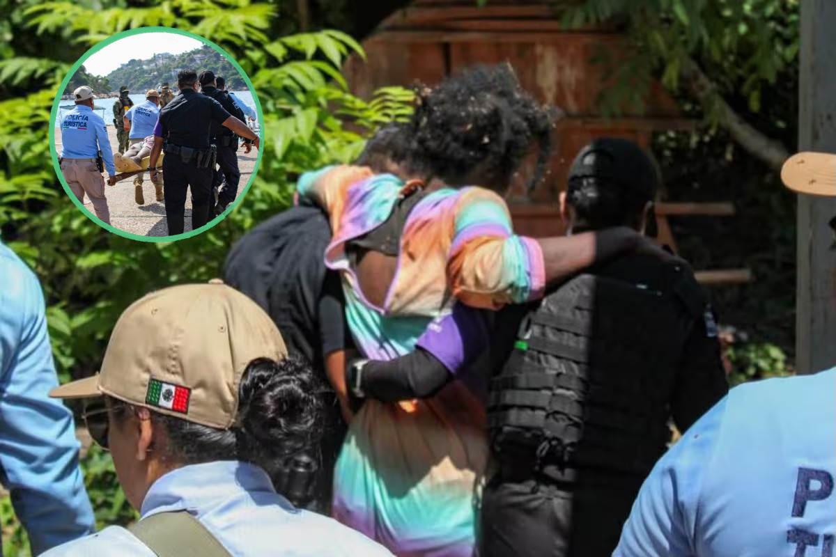 Marina rescata a mujer de EU abandonada en isla de Acapulco