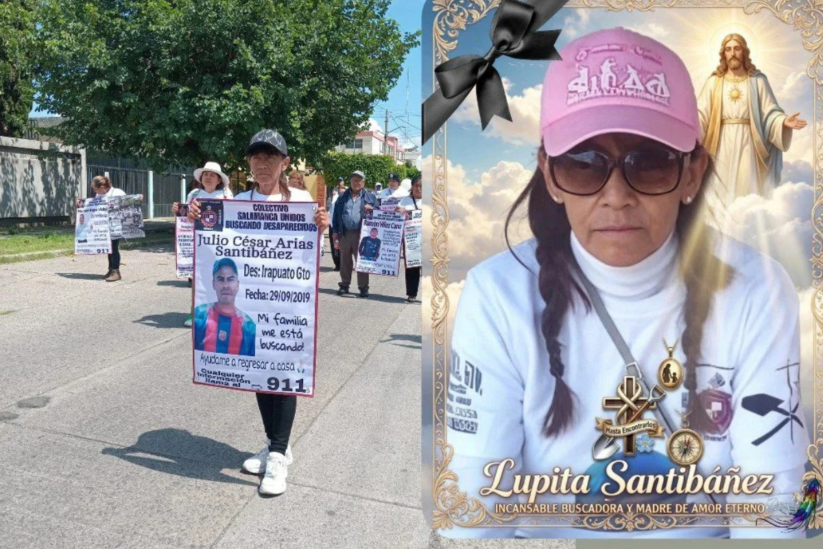 Fallece Lupita Santibáñez, madre buscadora de Salamanca que buscó a su hijo por casi 7 años