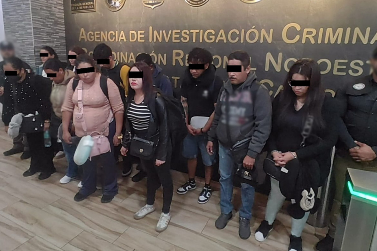 Decomisan 165 paquetes de cocaína y detienen a 11 personas en vuelo Guadalajara-Tijuana