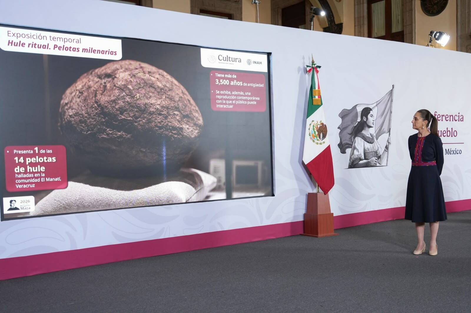 México recupera 17,878 bienes arqueológicos e históricos desde 2018