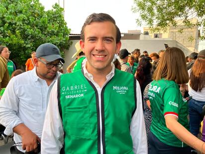 Destaca respuesta inmediata ante la tormenta y el trabajo coordinado del Gobierno del Estado.  El senador de la República por Coahuila, Gabriel Elizondo Pérez,