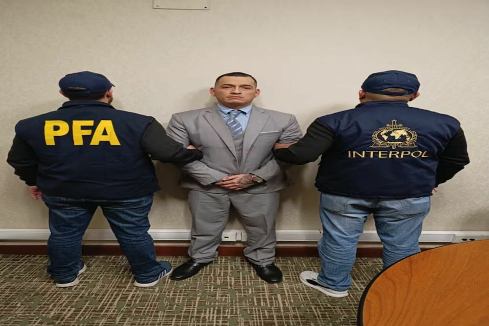 Argentina detiene a mexicano buscado por EU por presunto narcotráfico