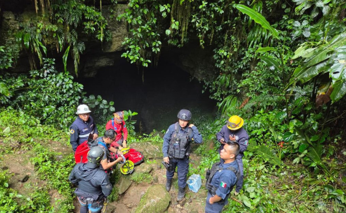 Localizan a la última víctima desaparecida en la gruta de Cuetzalan, Puebla