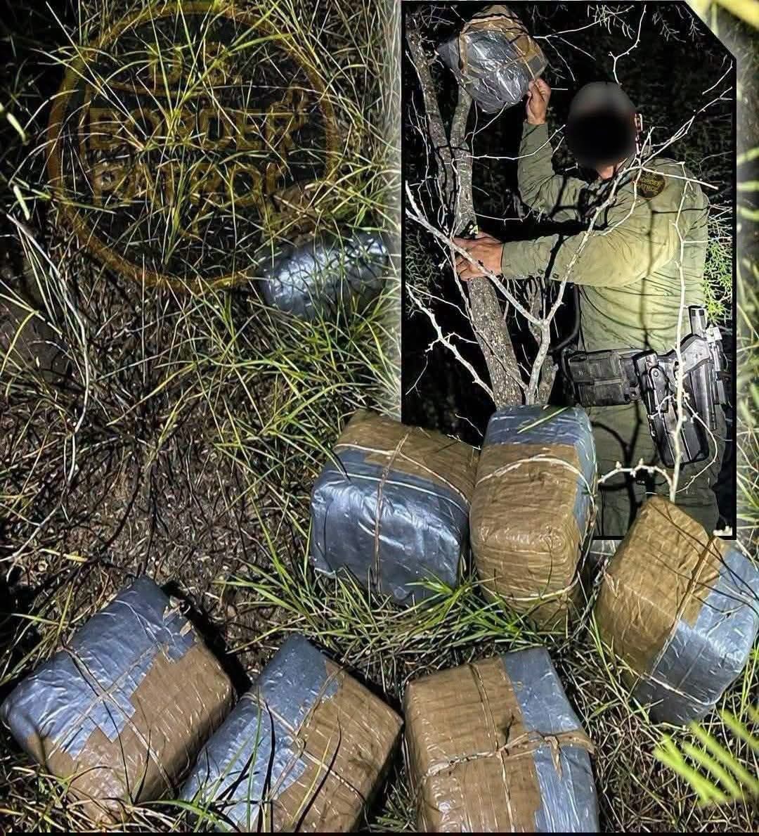 ASEGURAMIENTO Un cargamento de aproximadamente 40 libras de presunta marihuana fue asegurado por agentes de la Patrulla Fronteriza luego de que presuntos traficantes