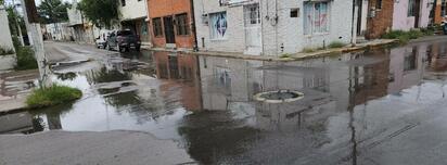 Siguen reportándose fugas de agua potable en las colonias de Piedras Negras