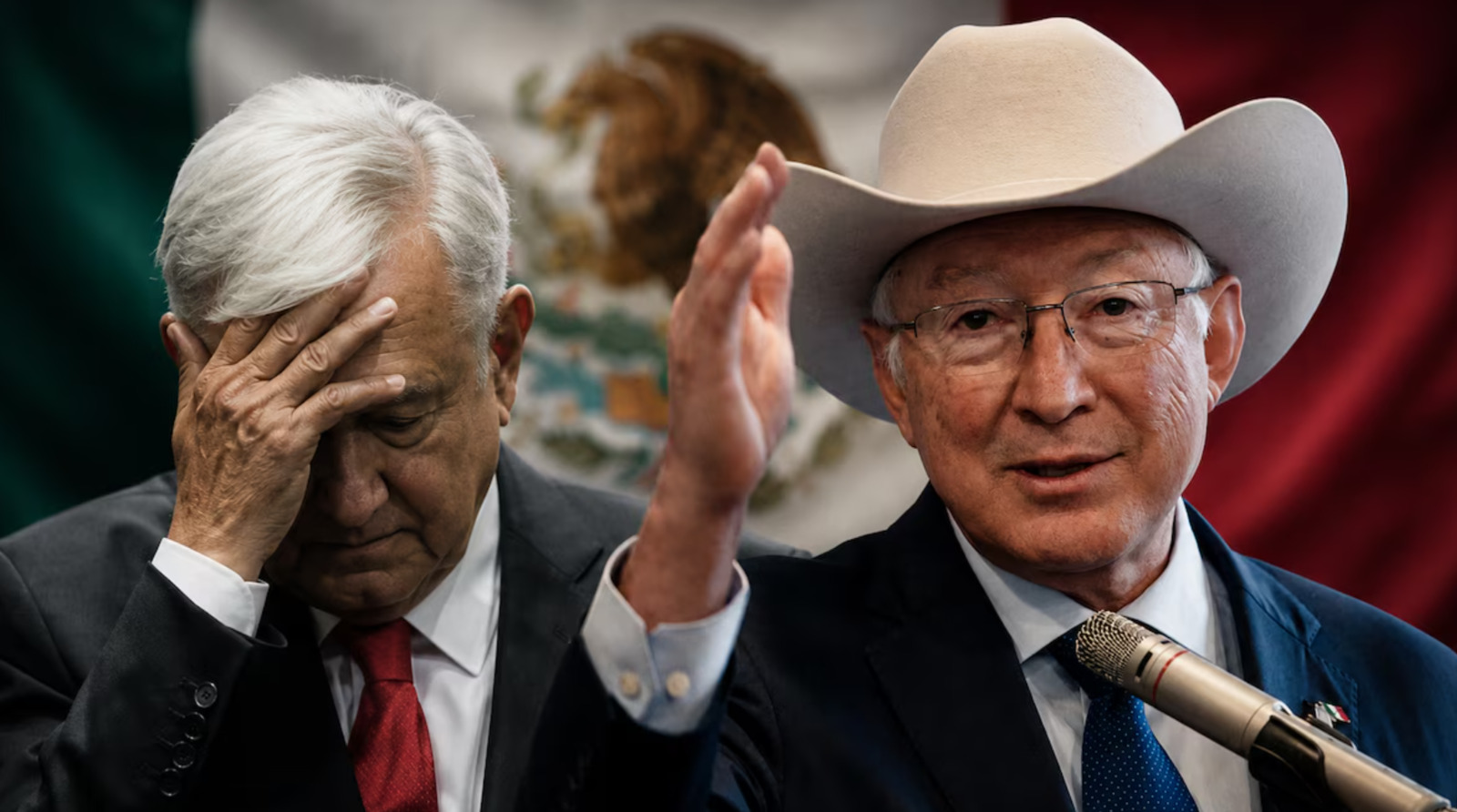 ¿Ley del hielo? El secreto que Ken Salazar guardó sobre AMLO y 'El Mayo'