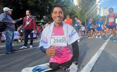 Atletas paralímpicos elogian la ruta del Medio Maratón de la CDMX