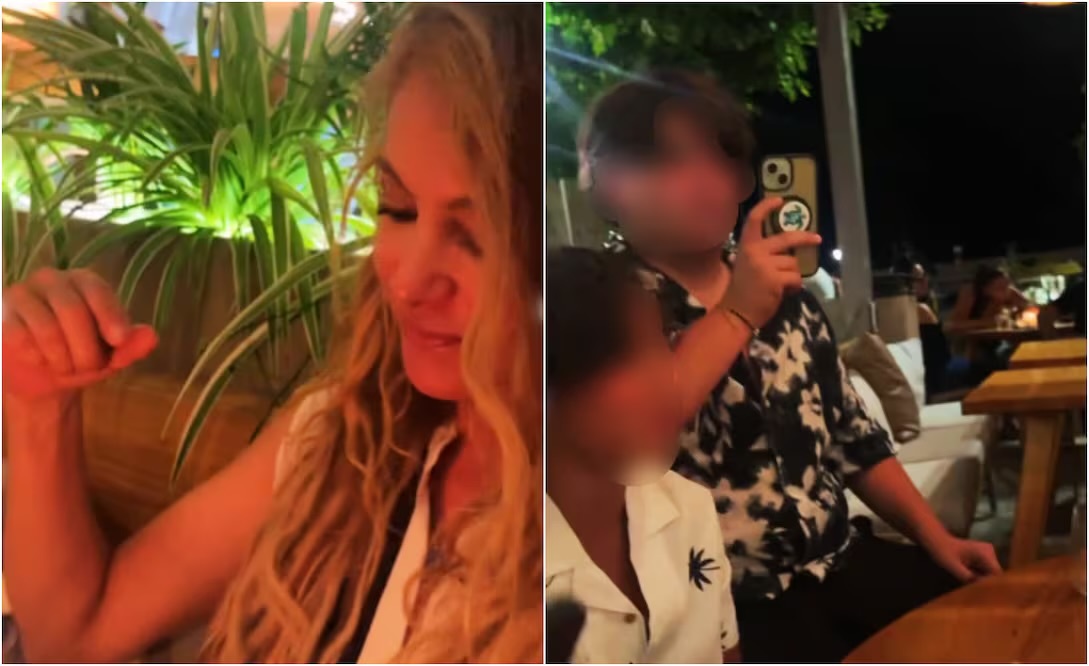 Paulina Rubio disfruta el verano junto a sus hijos