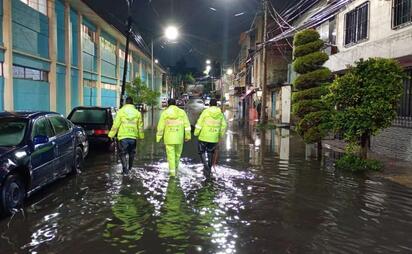 Lluvias provocan afectaciones en la Ciudad de México