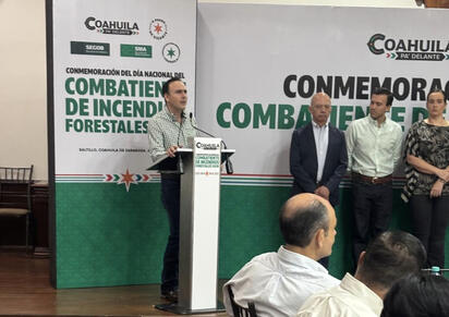 Manolo anuncia bono para 400 combatientes forestales