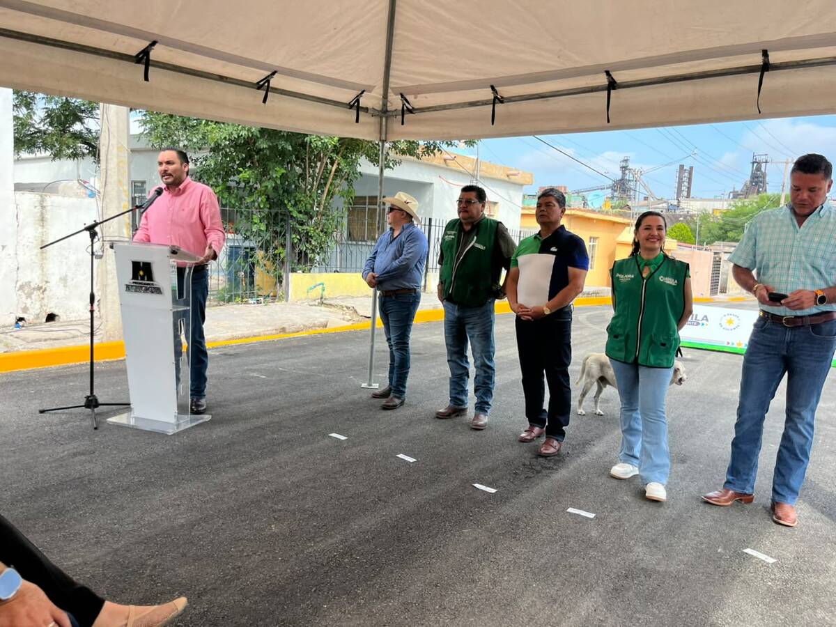 2 millones de pesos en pavimentación mejoran calles de la colonia Buenos Aires en Monclova