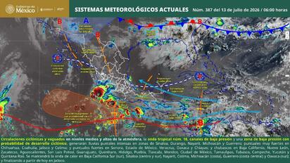 Mantiene Coahuila vigilancia por lluvias fuertes a muy fuertes y riesgo de inundaciones repentinas 