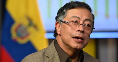 Gustavo Petro denunció como 'asesinato' la muerte de un colombiano de 26 años a manos de un agente del ICE en Estados Unidos.  El presidente de Colombia,