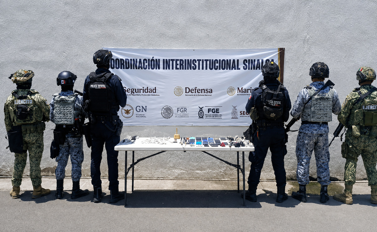 Aseguran celulares, droga y objetos prohibidos durante revisiones en penal de Culiacán