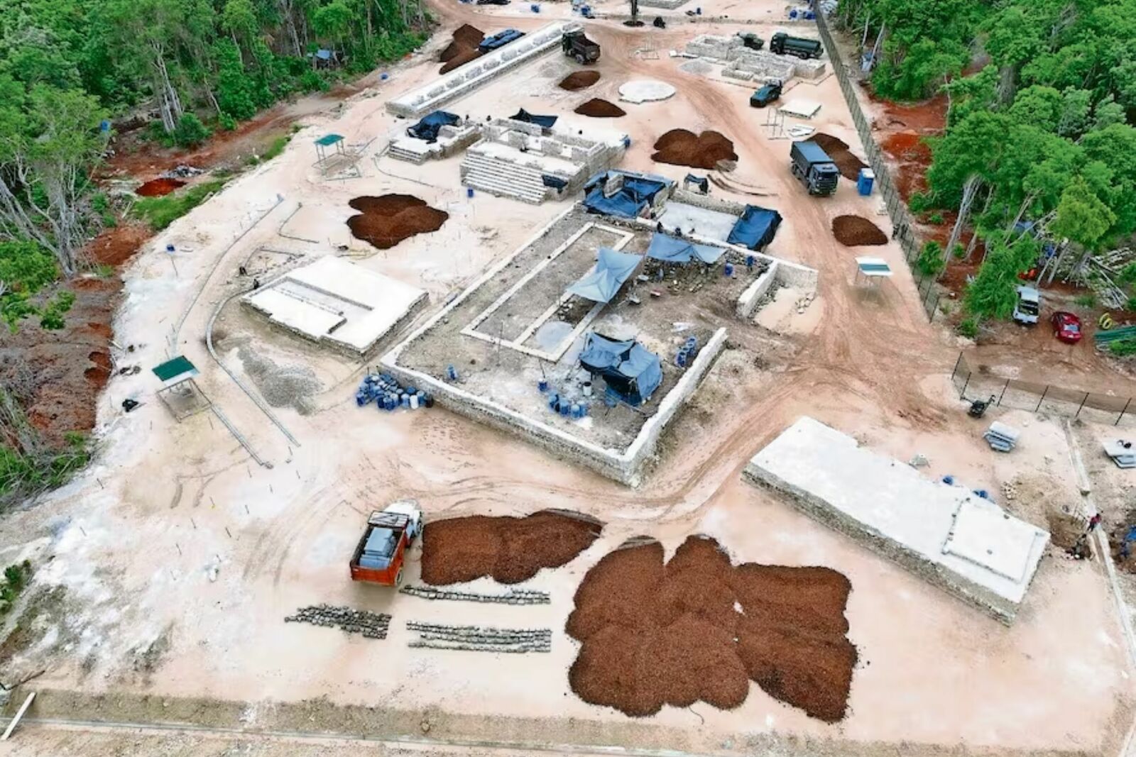 Denuncian a funcionarios del INAH por presunta destrucción de patrimonio arqueológico