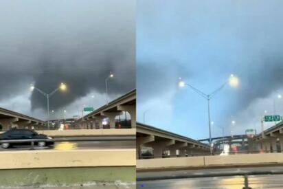 Un tornado tocó tierra al norte de San Antonio, Texas, causando daños en comercios y viviendas, sin reportes de personas lesionadas, informaron