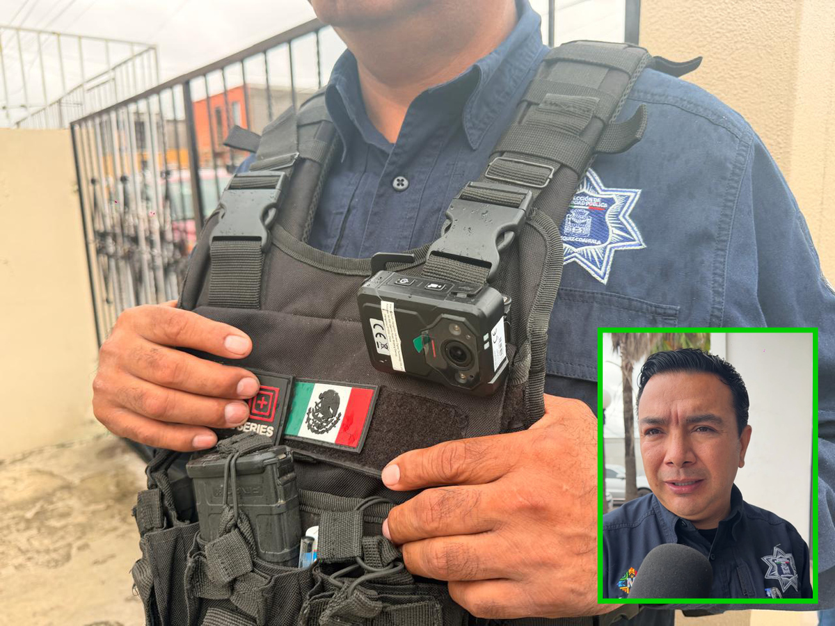 Policía de Múzquiz fortalece transparencia con cámaras corporales en todos sus elementos