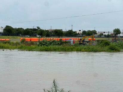 Obispo cuestiona instalación de boyas en el río Bravo