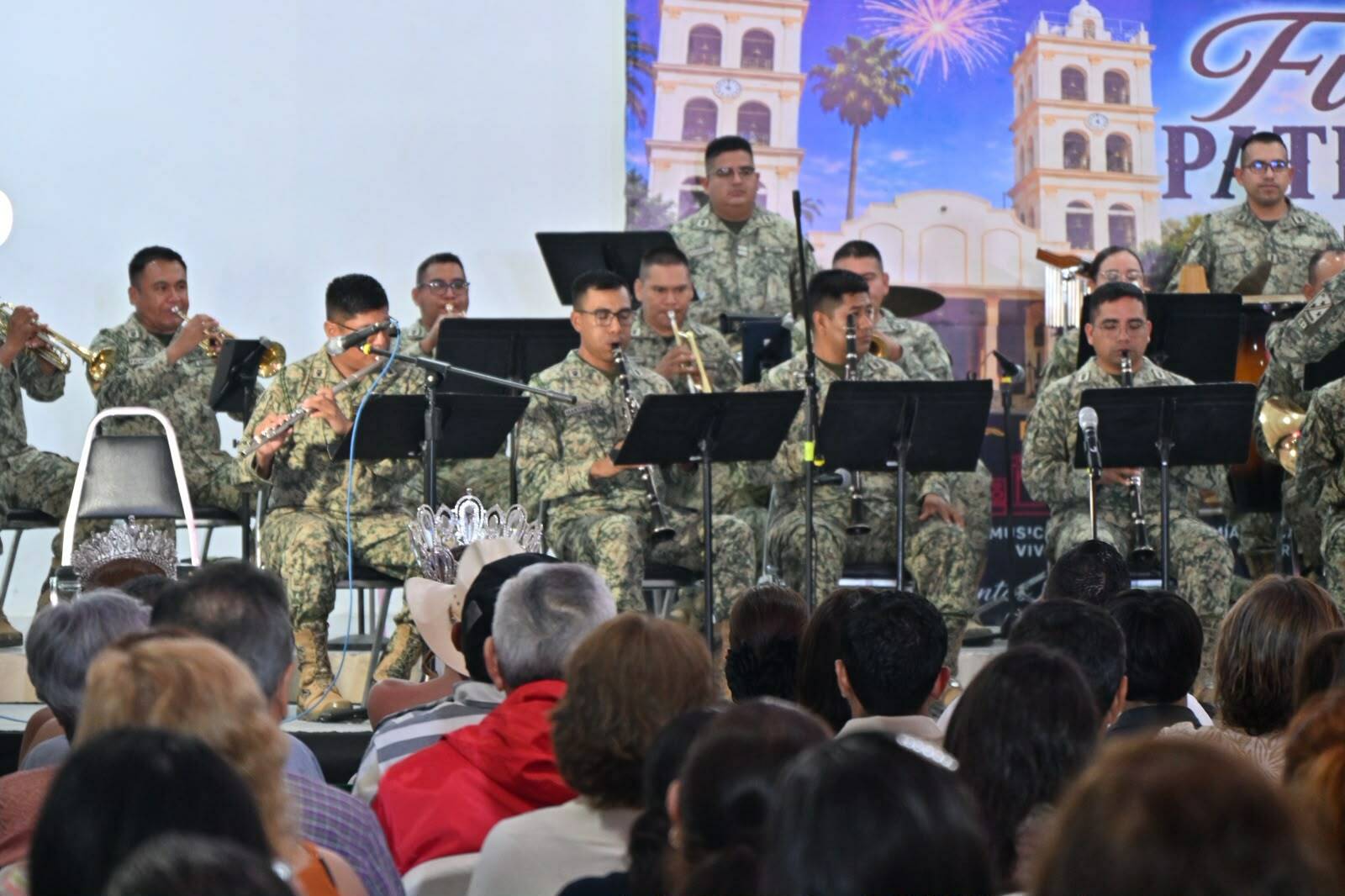 Banda del Ejército Mexicano engalana festejos de San Buenaventura 2026